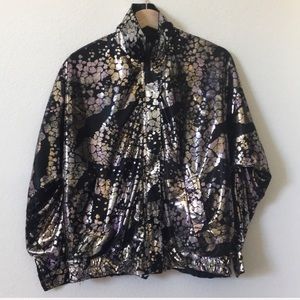 First Impressions Imports bomber jacket reversible